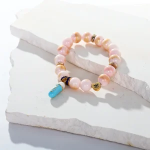 Turquoise Charm Glow Bracelet