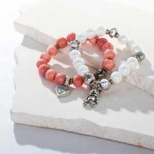 Blushing Harmony Bracelet Set