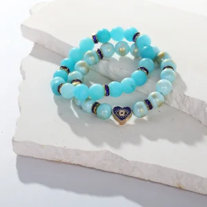Azure Protection Bracelet Set