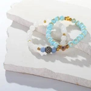 Serene Horizon Bracelet Set - W/Glow