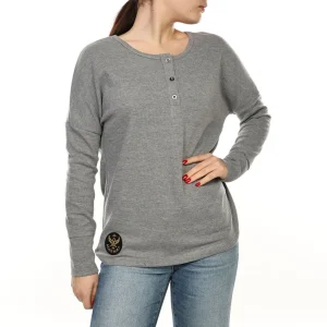 Silver Fang Shadow Henley