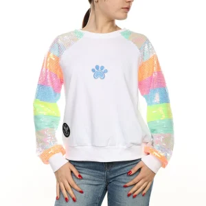 Prism Paw Glow Sweater