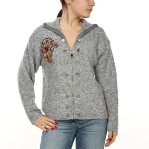 Ember Crest Zip Sweater
