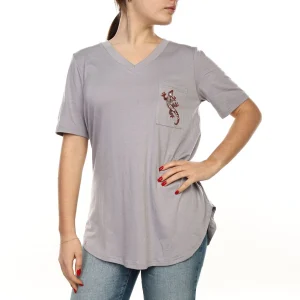 Silver Drift Lizard Tee