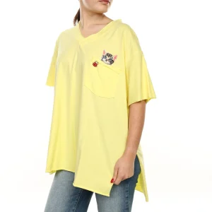 Peekaboo Kitty Oversized Tee