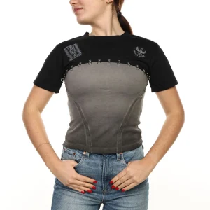 Obsidian Halo Crop Tee
